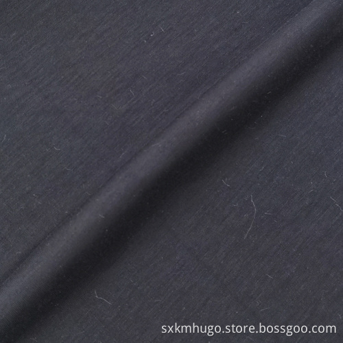 Double Layer Spandex Stretchy Plain Dyed Twill Fabric